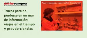 El CNB participa en la Noche Europea de los investigadores e investigadoras