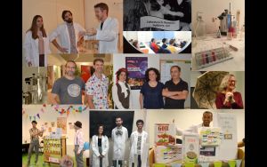 Los investigadores del CNB participantes en la Noche de los Investigadores