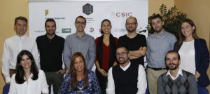 Algunos de los jóvenes galardonados